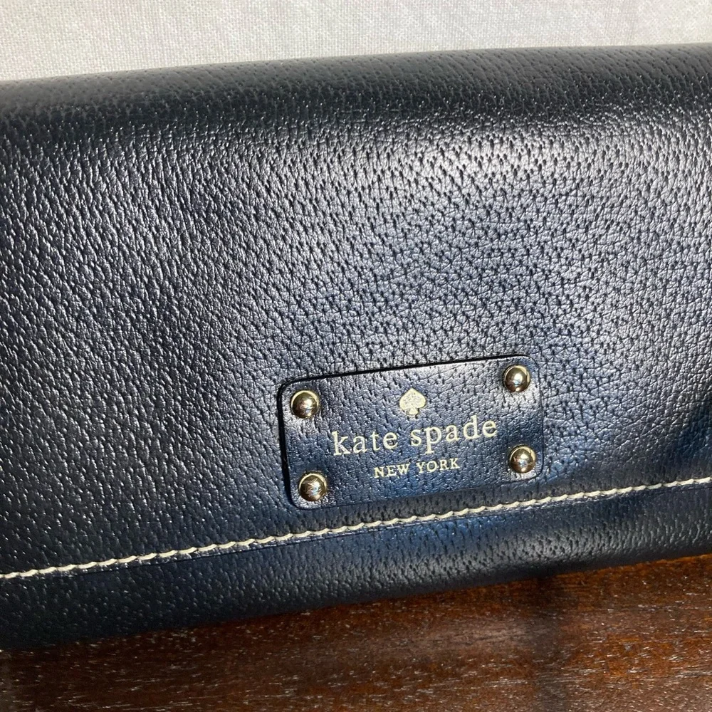 Kate Spade Black Leather Crossbody Bag
